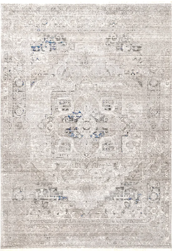 Cardinal Medallion Rug | Grey