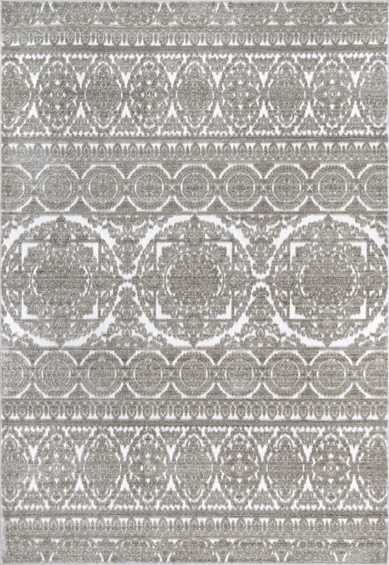 Floral Tokens Rug | Beige