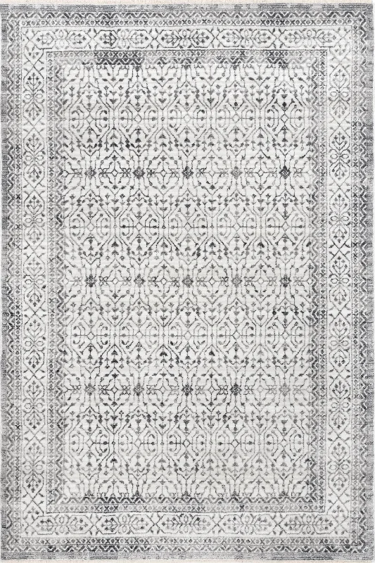 Garcelle Faded Vines Rug | Grey