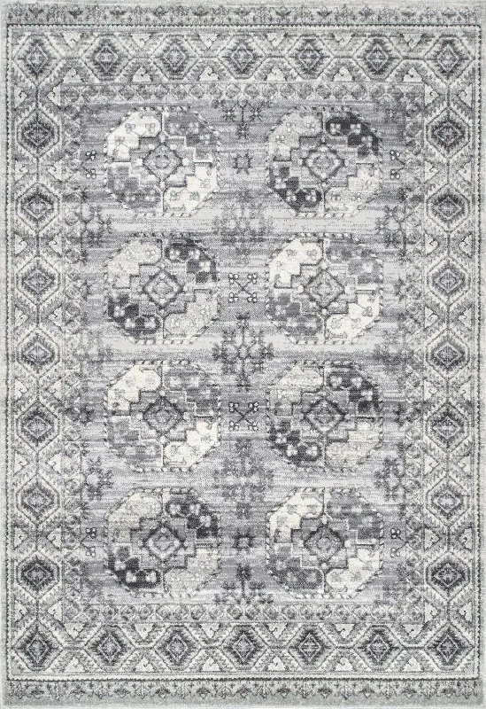 Gothic Vintage Rug | Grey