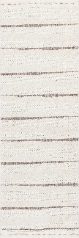 Katalina Striped Rug | Beige