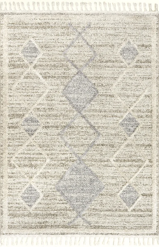 Kelsey Moroccan Raised Rug | Beige