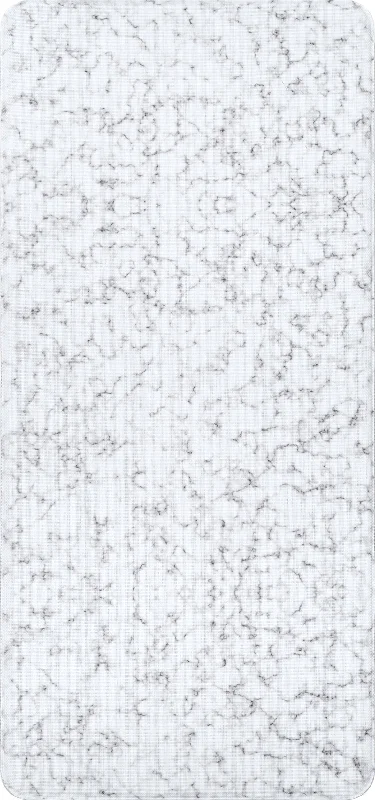 Marbled Abstract Printed Anti-Fatigue Mat | Light Grey