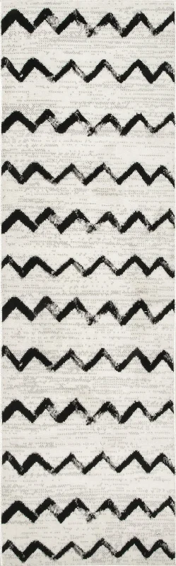 Modern Chevrons Rug | Grey