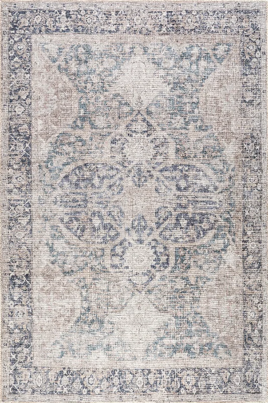 Nanisca Medallion Rug | Beige