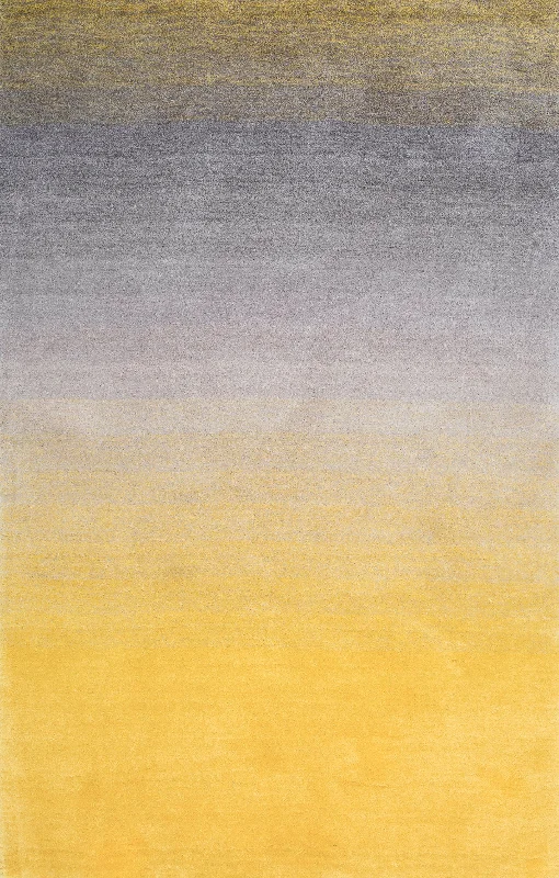 Ombre Shag Rug | Yellow