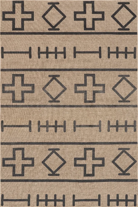 Penelope Easy-Jute Washable Celtic Rug | Natural