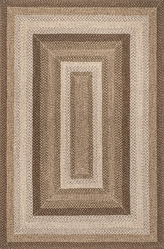 Selena Braided Indoor/Outdoor Rug | Tan