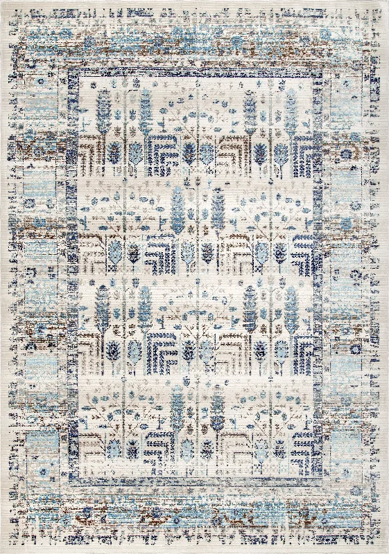 Tribal Vista Rug | Blue