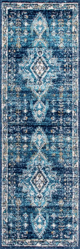 Vintage Medallion Rug | Blue