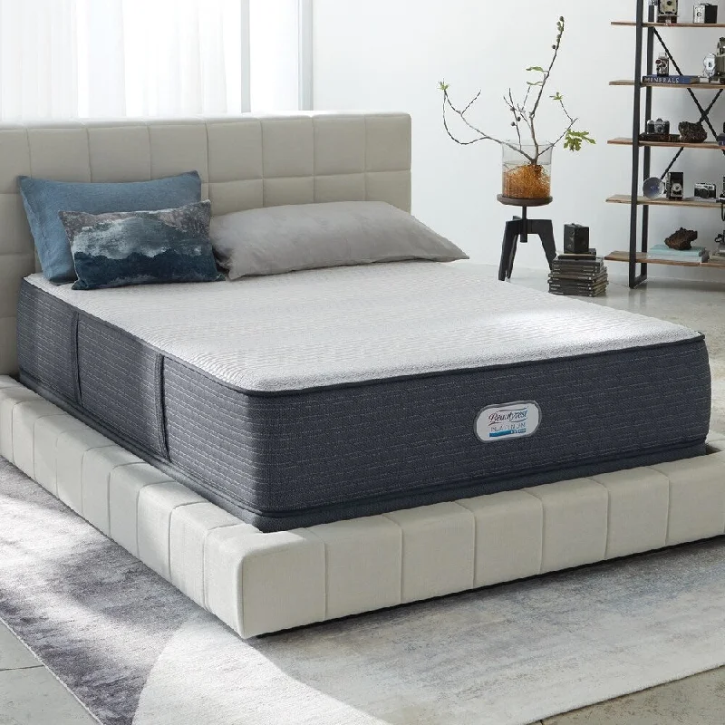 Beautyrest Platinum Crescent Valley 14-inch Luxury Firm Twin XL-size Innerspring Mattress Set - N/A