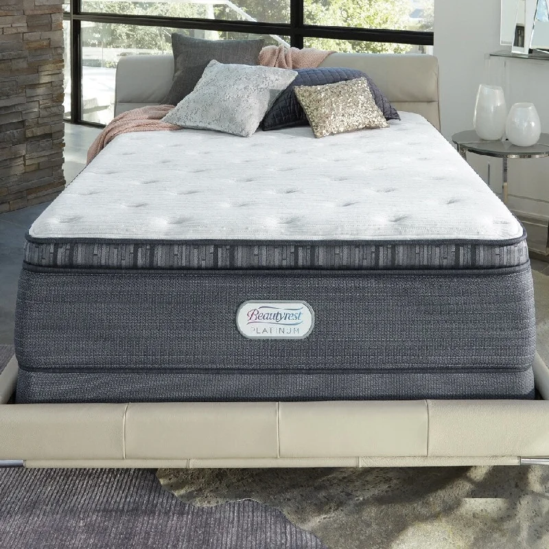 Beautyrest Platinum Spring Grove 15-inch Plush Pillow Top Mattress Set