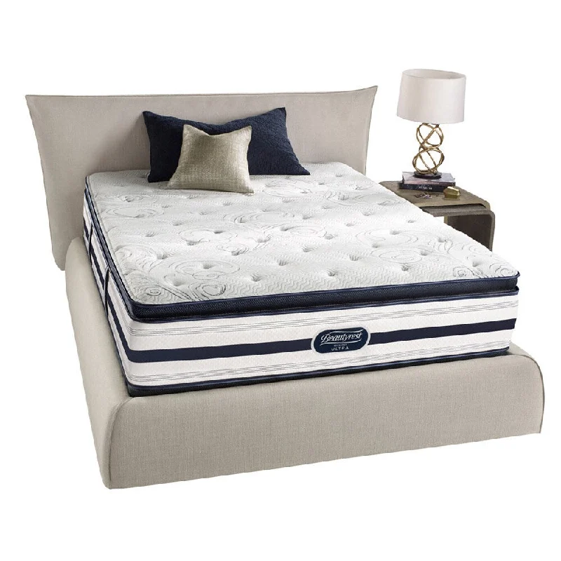 Beautyrest Recharge Lilah Plush Pillow Top Queen-size Mattress Set