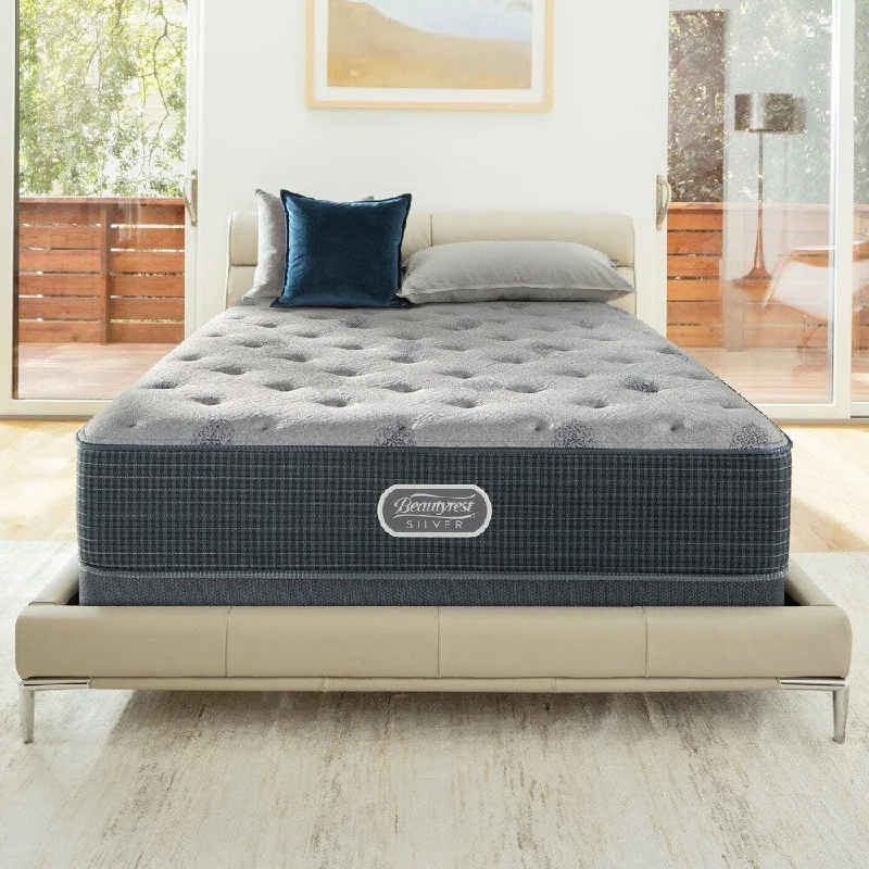 Beautyrest Silver Discovery Bay Luxury Firm 13.5-inch Twin-size Mattress Set - N/A