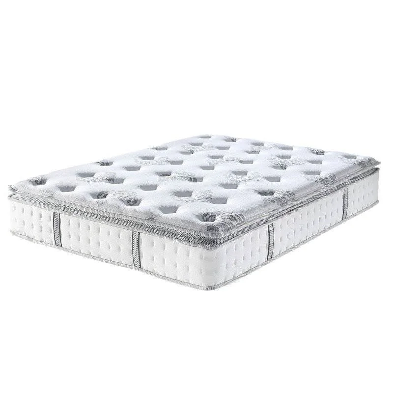 Daily Boutik 12 inch Medium Firm Pillow Top Hybrid Mattress In A Box - Full Size