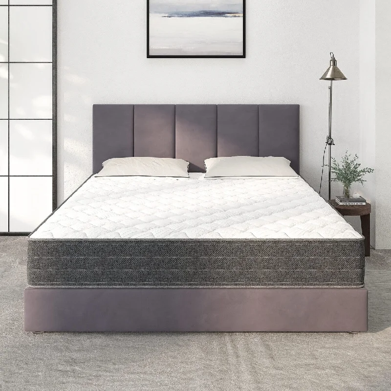 Full Mattress, 10 Inch Victoria Hybrid Cooling Gel Infused Pocket Spring and Memory Foam Mattress, Full Mattress Bed in a Box