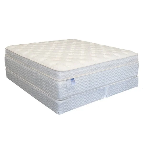 Serenity Euro-Memory 18-inch King-size Mattress Set