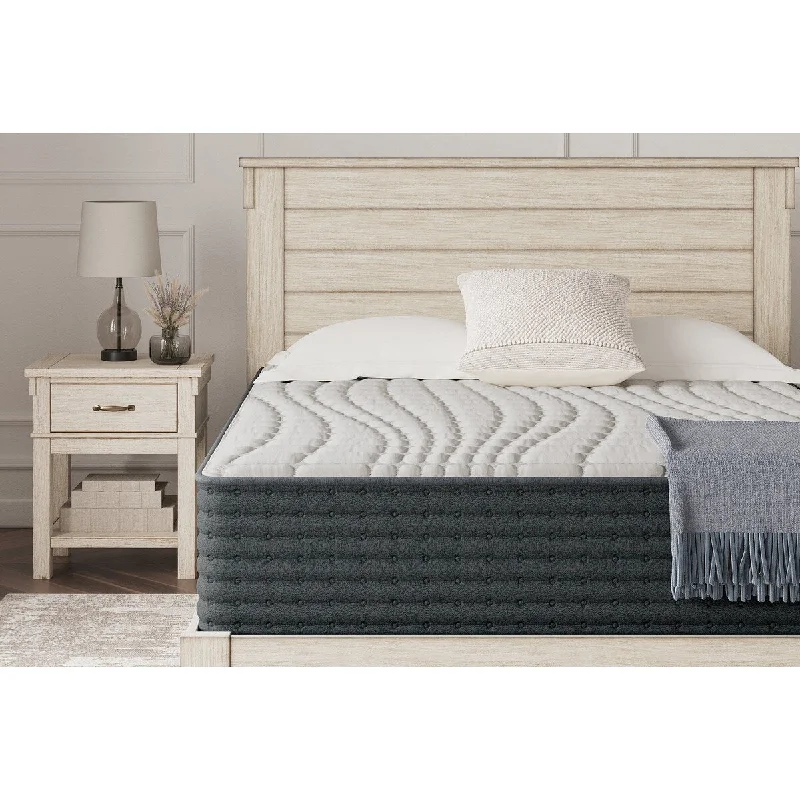 Signature Design by Ashley Hybrid 1300 White California King Mattress