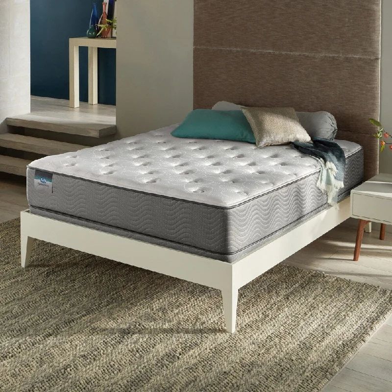 Simmons Beautysleep Cedar Creek Cove Plush 11.5-inch King-sized Mattress Set - N/A