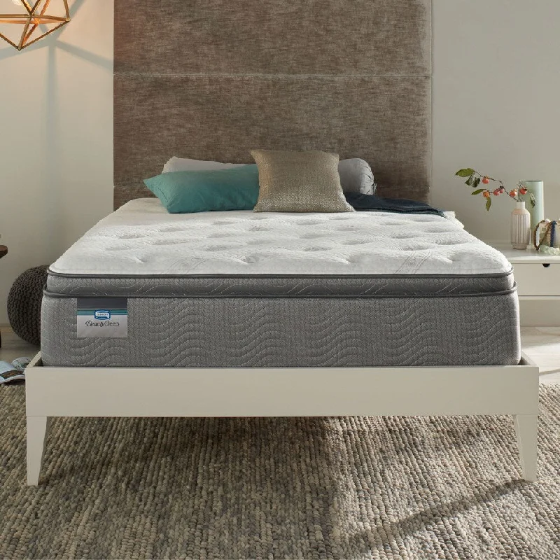 Simmons BeautySleep Coral Reef 12.5-inch King-size Luxury Firm Pillow-top Mattress Set - N/A