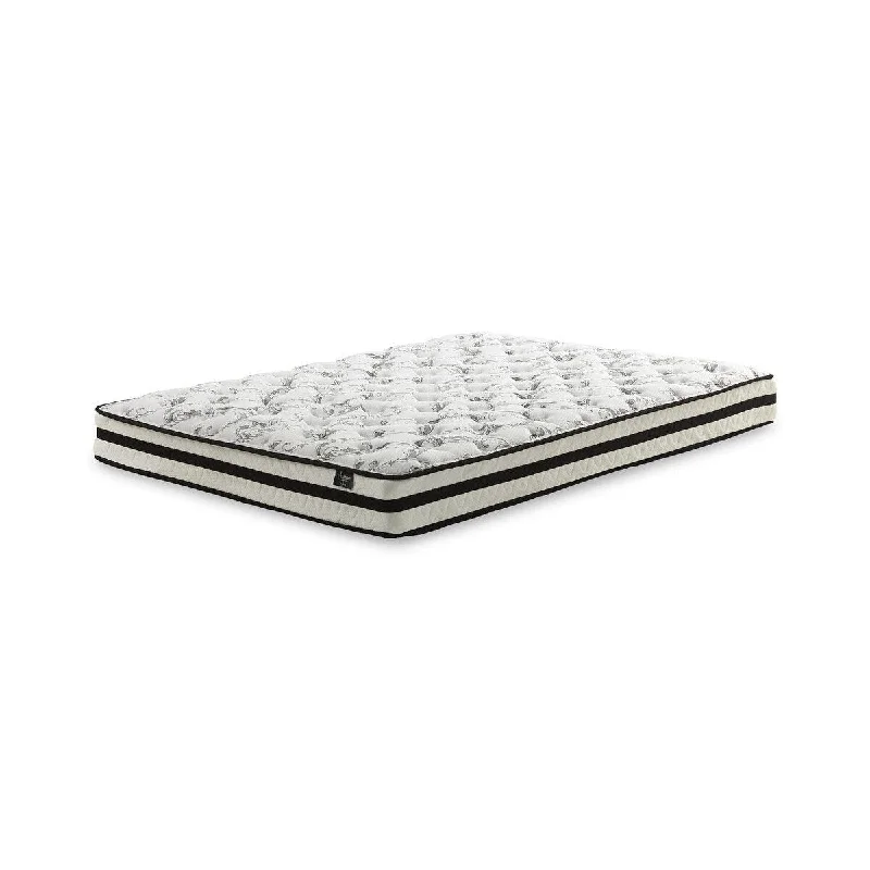 Twin Size Chime 8 Inch Medium Firm Innerspring Mattress with Pressure Relief Quilt Foam