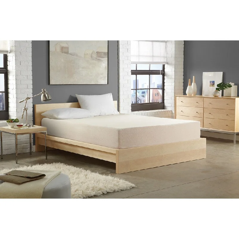 WHITE by Sarah Peyton 8-inch Convection Cooled Firm Support King-size Memory Foam Mattress