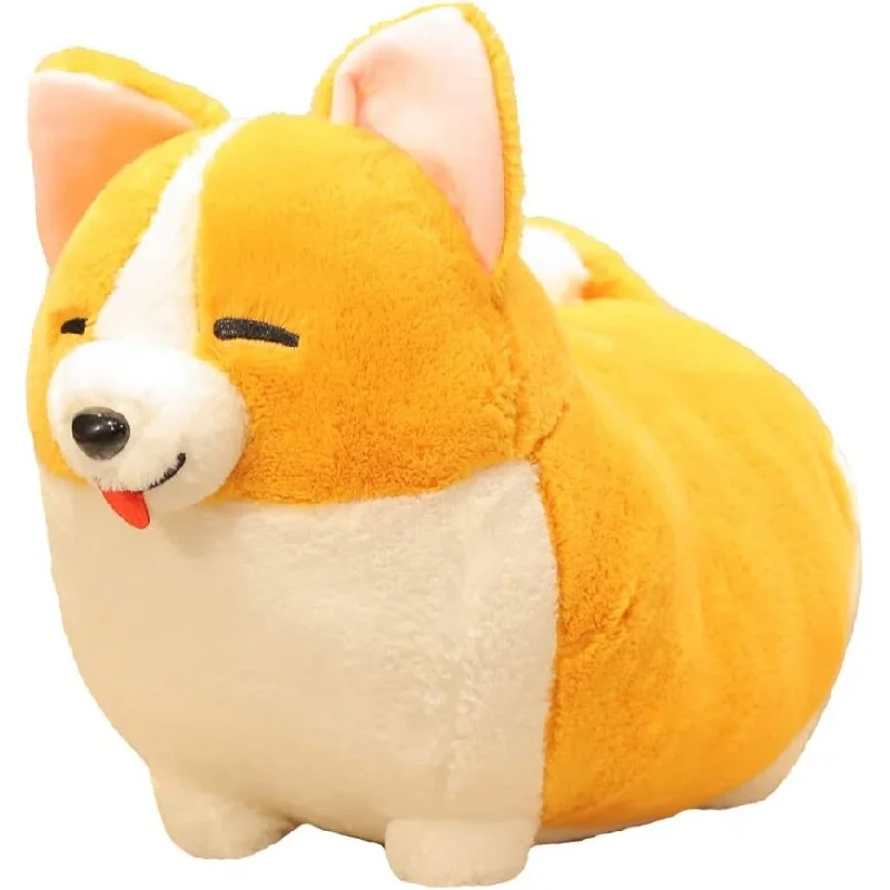 Cartoon Corgi Dog Soft Plush Throw Pillow Animal Pillow Plush Toy