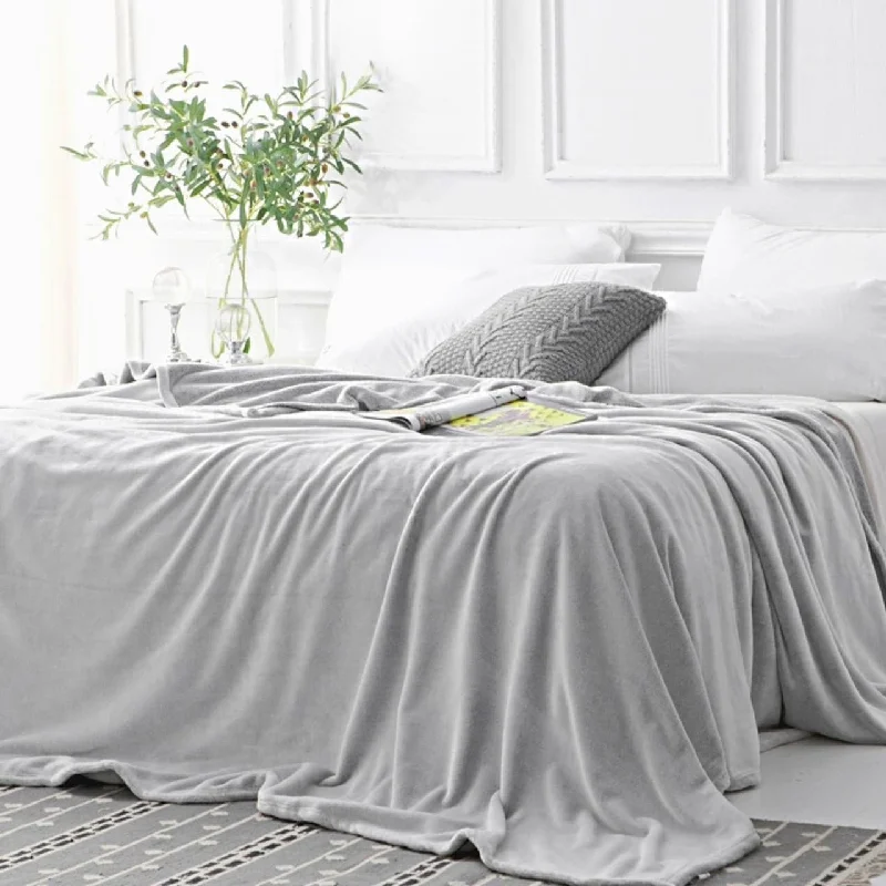 Coma Inducer® Frosted Blanket - Granite Gray