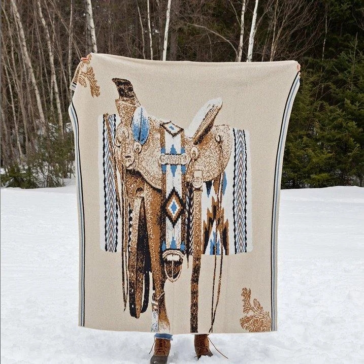 Eco Saddle Throw Blanket