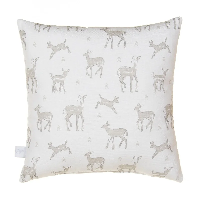 Forest Friends Pillow- Deer Print