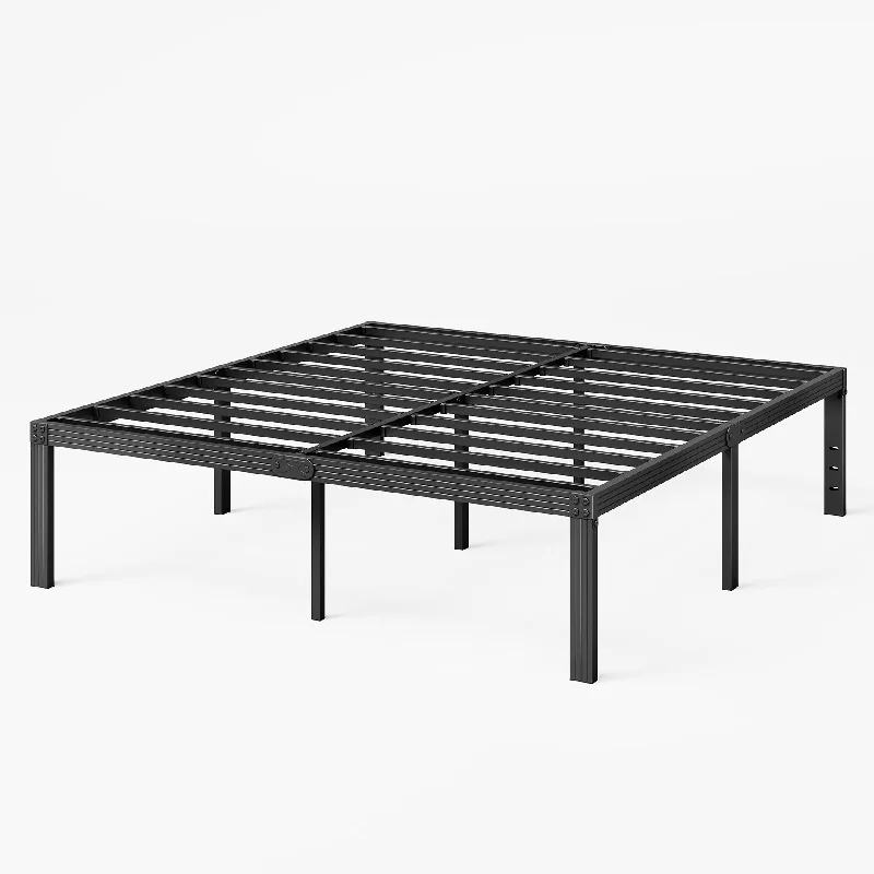 FSCHOS 14 inch Heavy Duty Bed Frame,No Box Spring Needed, Noise Free