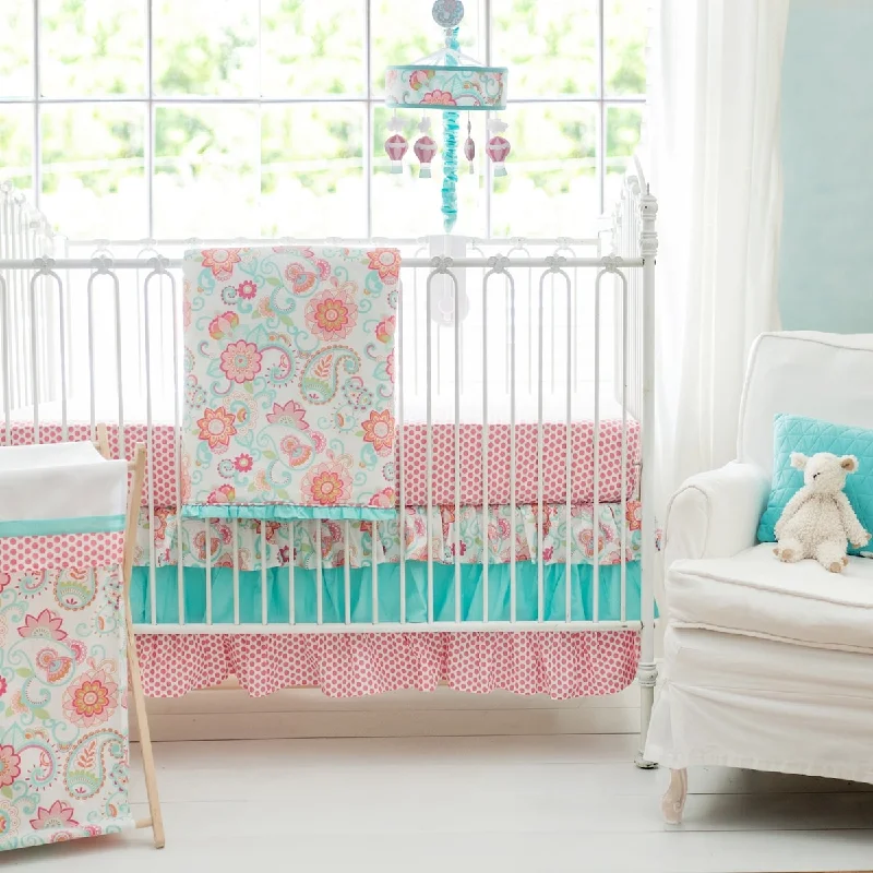 My Baby Sam Gypsy Baby 3-piece Crib Bedding Set