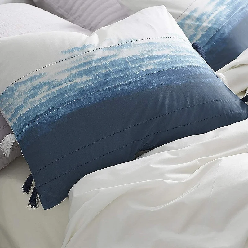 Ombre Twilight Standard Sham - Ocean Depths Teal (2-Pack)