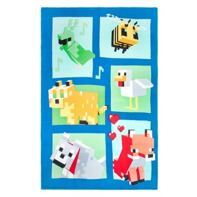 Open Box - Minecraft Beautiful Day Blanket