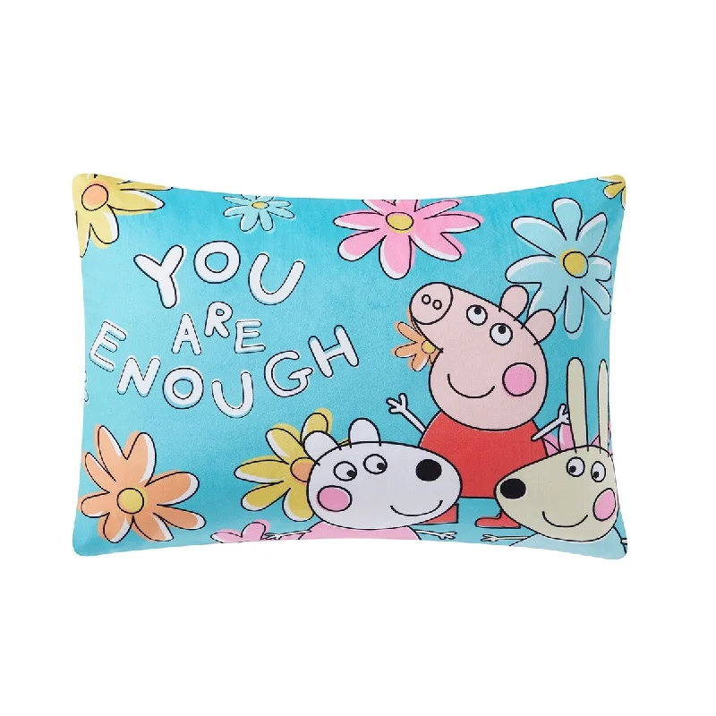 Peppa Pig Reversible 20" x 26" Bed Pillow