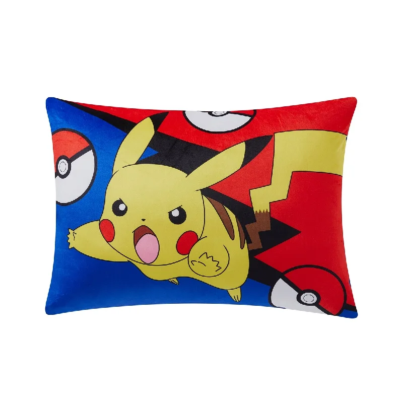 Pikachu Reversible 20" x 26" Bed Pillow