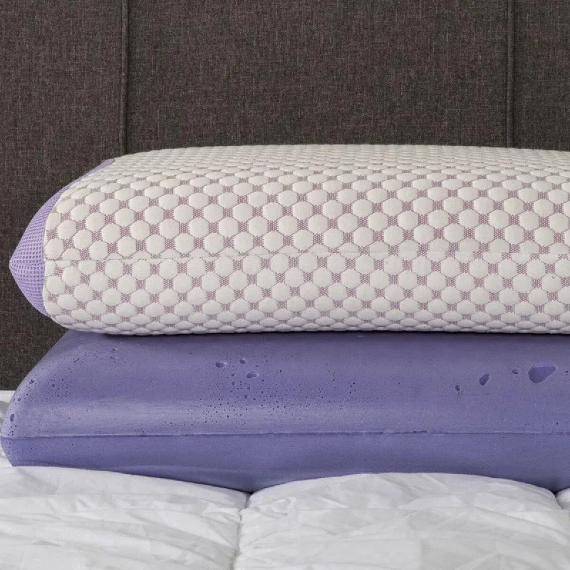 Primo International Relax Lavender Infused Gel Memory Foam Pillow