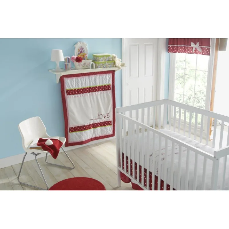 Victoria Classics American Sweetheart 5-piece Crib Bedding Set