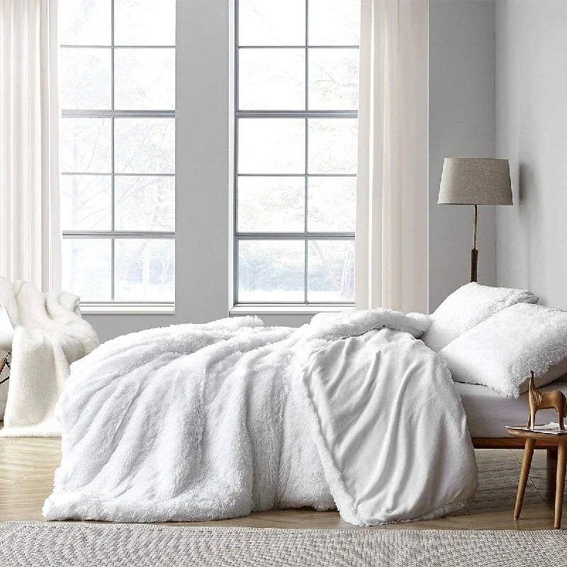 Are You Kidding - Coma Inducer® Oversized Duvet Cover - White