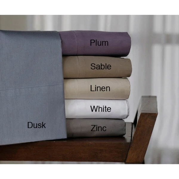 Cotton Compact Sateen 300 Thread Count Sheet Set