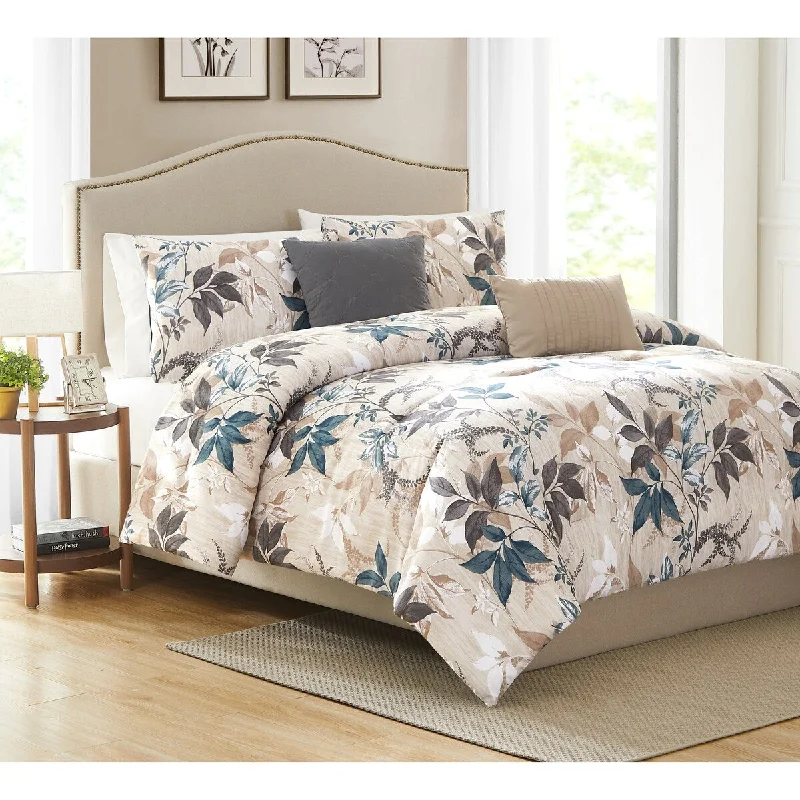 Darby 5pc Reversible Comforter Set