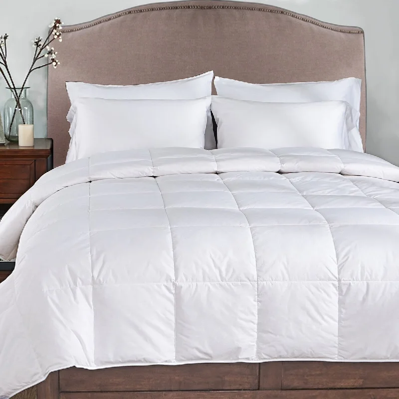 Firefly Lightweight White Goose Nano Down and Feather Comforter