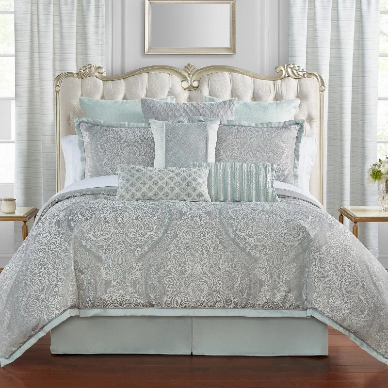 Hammett 4PC Comforter Set, Silver