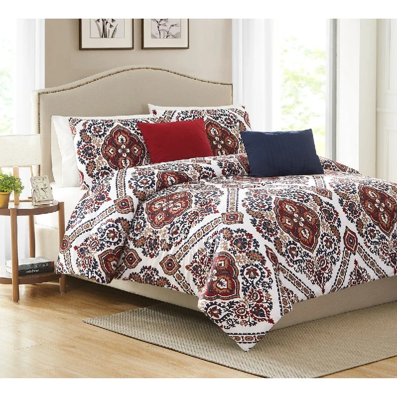 Juniper 5pc Reversible Comforter Set King