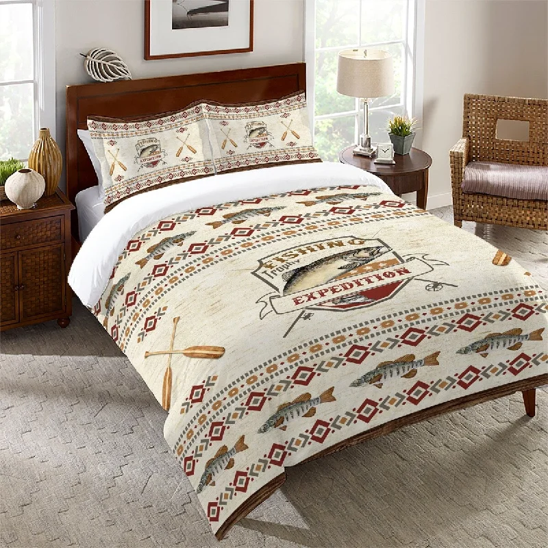 Laural Home Fishing Expedition Comforter