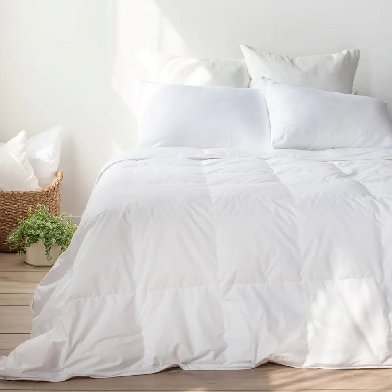 Lightweight Feather & Down Duvet Comforter Insert by BOKSER HOME