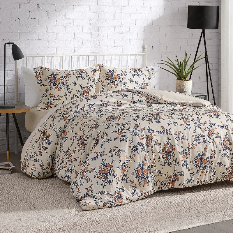 Lucky Brand Garden Bouquet Reversible Duvet Cover Sets