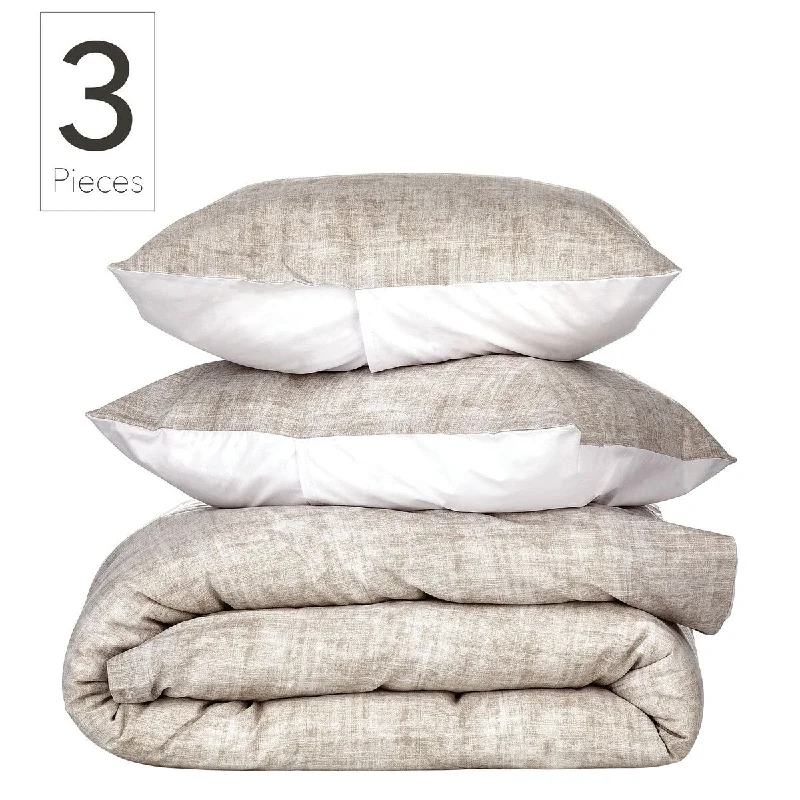 Nate Home by Nate Berkus Textured Print Duvet Cover Set