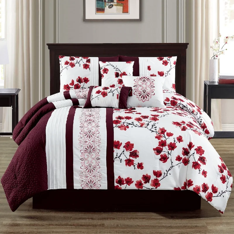 Porch & Den Holly Polyester 7Pc Comforter Set