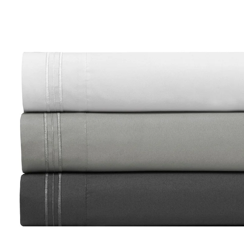 Rise 4-Piece Flat Sheet Set